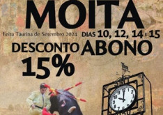 Abonos de 15%  para a feira de Moita 